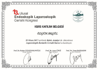 Op. Dr. Özgün Akgül Genel Cerrahi sertifikası