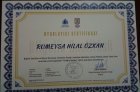 Psk. Hilal Göksu Psikoloji sertifikası
