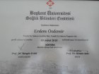Dr. Dt. Erdem Özdemir Diş Hekimi sertifikası