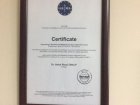 Prof. Dr. Haluk Recai Ünalp Genel Cerrahi sertifikası
