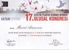 Op. Dr. Murat Ataseven Plastik Rekonstrüktif ve Estetik Cerrahi sertifikası