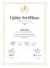 Dyt. Kader Güzel Diyetisyen sertifikası