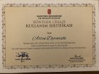 Uzm. Dr. Arten Dyrmishi Diş Hekimi sertifikası