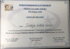 Uzm. Dr. Rukiye Çolak Sivri Çocuk ve Ergen Psikiyatristi sertifikası