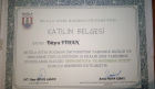 Dyt. Büşra Fidan Diyetisyen sertifikası