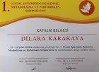 Dyt. Dilara Karakaya Diyetisyen sertifikası