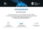 Uzm. Kl. Psk. Ömürcan Bozkuş Psikoloji sertifikası