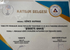 Psk. Günce Akpınar Psikoloji sertifikası
