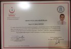 Uzm. Dr. Şükrü Bağcık Geleneksel ve Tamamlayıcı Tıp sertifikası