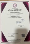Uzm. Kl. Psk. Fahriye Nasirzade Psikoloji sertifikası