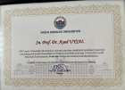 Prof. Dr. Aysel Uysal Kadın Hastalıkları ve Doğum sertifikası