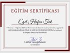Aile Danışmanı Ezel Tok Aile Danışmanı sertifikası