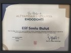 Uzm. Dt. Elif Soslu Bulut Diş Hekimi sertifikası