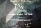 Uzm. Dr. Dt. Ahmet Emre Gülerik Diş Hekimi sertifikası