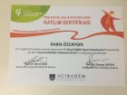 Dyt. Rabia Özsaygın Diyetisyen sertifikası