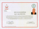 Uzm. Dr. Şenay Yener Öztürk Radyoloji sertifikası