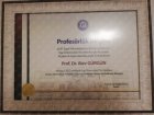 Prof. Dr. Alev Gürgün Göğüs Hastalıkları sertifikası