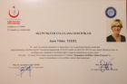 Uzm. Dr. Vildan Hacıfettahoğlu Geleneksel ve Tamamlayıcı Tıp sertifikası