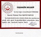Psk. F. Nur Konukpay Aşağıdağ Psikoloji sertifikası