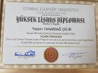 Uzm. Psk. Yaşam Yanardağ Çelik Psikoloji sertifikası