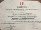 Uzm. Kl. Psk. Yasemin Karaman Psikoloji sertifikası