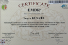 Uzm. Kl. Psk. Feyza Künkül Klinik Psikolog sertifikası