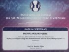 Dil ve Konuşma Terapisti Merve Akburu Genç Dil Konuşma Bozuklukları sertifikası