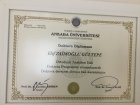Dr. Dt. Elif Zaimoğlu Gültepe Diş Hekimi sertifikası