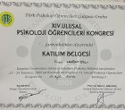 Psk. Pınar Ateşağaoğlu Psikoloji sertifikası