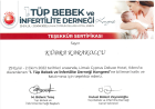 Op. Dr. Kübra Karakolcu Kadın Hastalıkları ve Doğum sertifikası