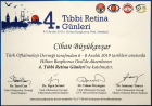 Op. Dr. Cihan Büyükavşar Göz Hastalıkları sertifikası