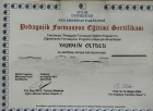 Klinik Psikolog  Yasemin Oltulu Psikoloji sertifikası