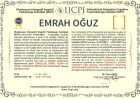 Psk. Emrah Oğuz Psikoloji sertifikası