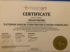 Uzm. Psk. Özlem Ödemiş Psikoloji sertifikası