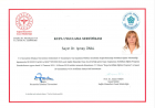 Dr. Işınay Ünal Geleneksel ve Tamamlayıcı Tıp sertifikası