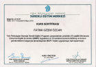 Uzm. Kl. Psk. Fatma Gizem Şahin Psikoloji sertifikası