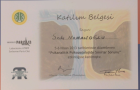 Klinik Psikolog  Dilara Numanoglu Psikoloji sertifikası