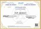 Dr. Elif Arabacı Aile Hekimliği sertifikası