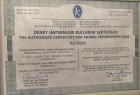 Doç. Dr. Ali Bilge Ortopedi ve Travmatoloji sertifikası