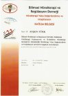 Uzm. Dr. Ayşen Türk Spor Hekimliği sertifikası