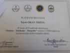 Uzm. Psk. Dan. Okan Tiring PhD(c) Psikolojik Danışman sertifikası