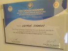 Op. Dr. Jeyhun Hasanov Üroloji sertifikası