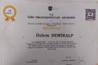 Uzm. Psk. Özlem Demiralp Psikoloji sertifikası