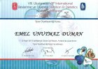 Uzm. Dyt. Emel Unutmaz Duman Diyetisyen sertifikası