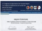 Prof. Dr. Ersan Özbudak Kalp Damar Cerrahisi sertifikası