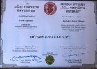Psk. Ezgi Uluyurt Psikoloji sertifikası