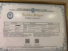 Uzm. Dr. Abdullah Sağlık Geleneksel ve Tamamlayıcı Tıp sertifikası
