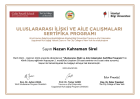 Psikoterapist Nazan Kahraman Sirel Psikolojik Danışman sertifikası