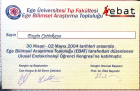 Prof. Dr. Engin Çetinkaya Ortopedi ve Travmatoloji sertifikası