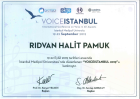 Dil ve Konuşma Terapisti Rıdvan Halit Pamuk Dil Konuşma Bozuklukları sertifikası